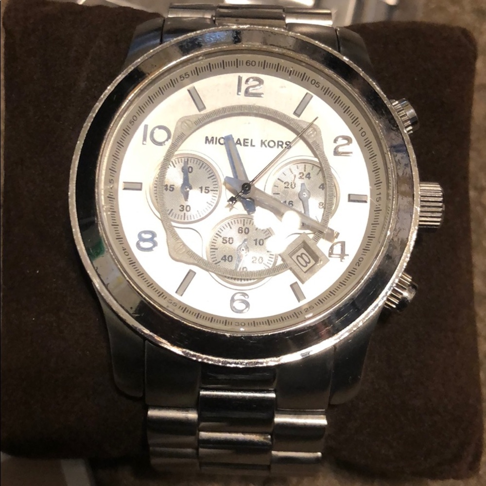 Michael Kors Chronograph Watch in stainless steel